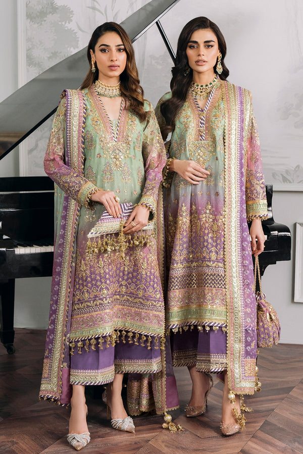 EMBROIDERED CHIFFON CH12-09